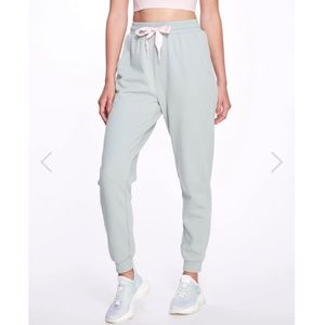 Marchesa Remy Sweatpants Medium Green Pink